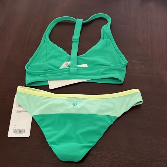 Lululemon Athletica Green Racerback Bikini - Picture 4 of 13
